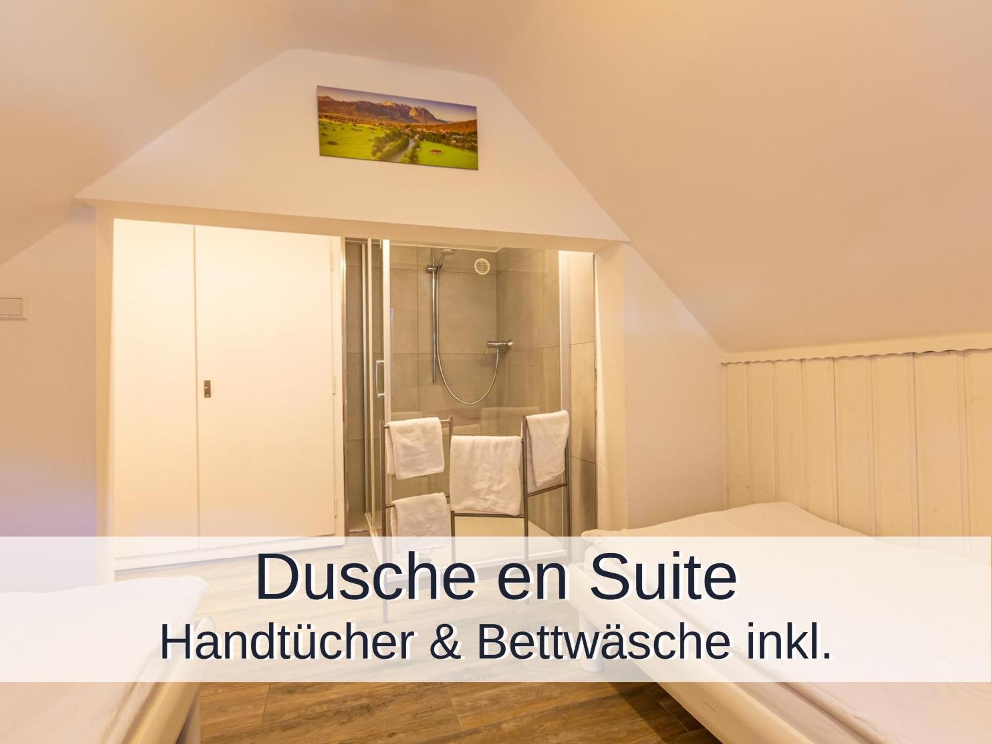 Ferienwohnung Rambold Wettersteinwand 가르미슈파르텐키르헨 외부 사진